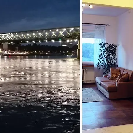 Danube Riverside With Quite Workplace * ブラチスラヴァ